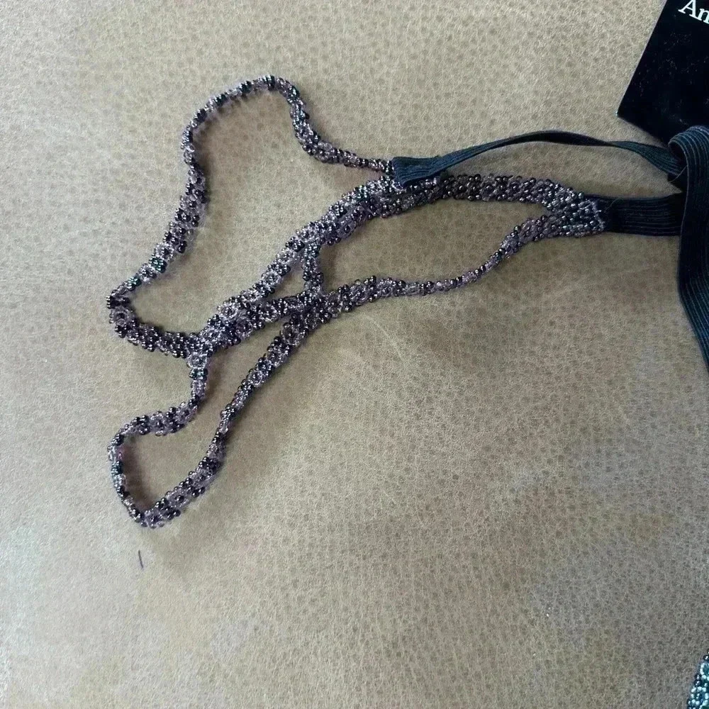 American Girl Beaded Headbands Set Of Two New Never Used Stretchy For Humans